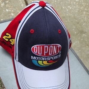 Chase Authentics DuPont Motorsports Hat - Red, Black, White